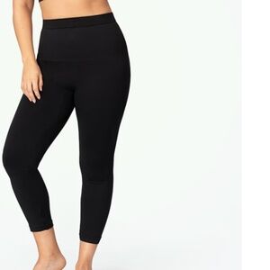 Shapermint Black High-Waisted Shapewear Leggings